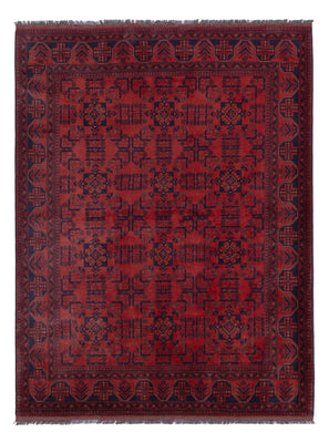 Afghaans tapijt - Kunduz - 233 x 178 cm - rood