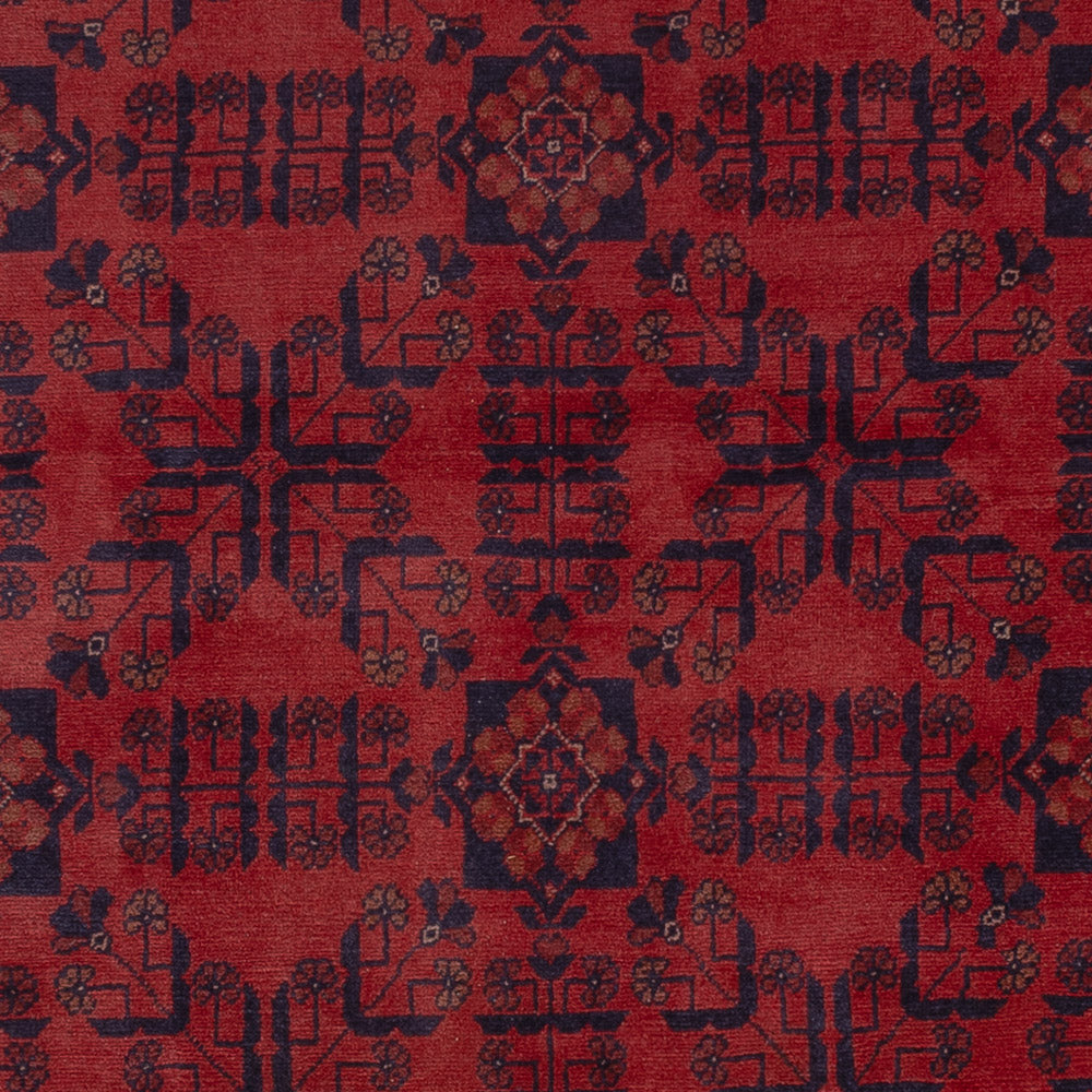 Afghaans tapijt - Kunduz - 233 x 178 cm - rood