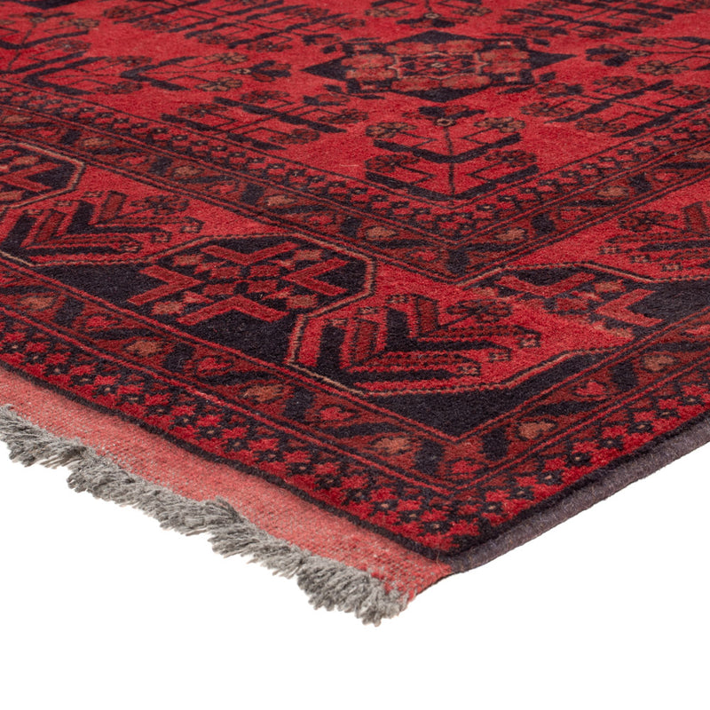 Afghaans tapijt - Kunduz - 233 x 178 cm - rood