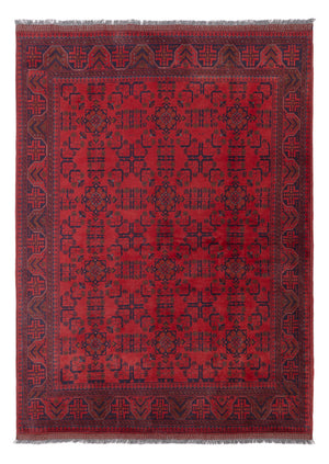 Afghaans tapijt - Kunduz - 231 x 173 cm - rood