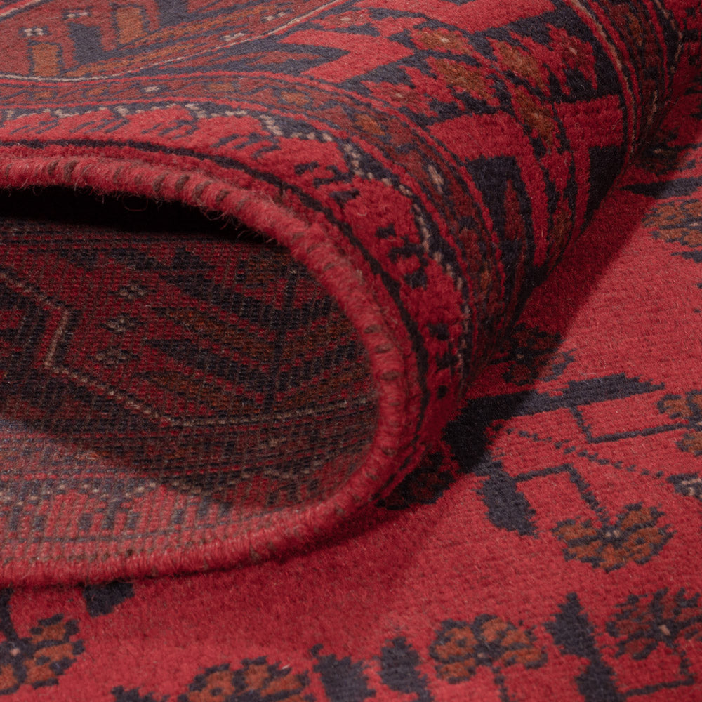 Afghaans tapijt - Kunduz - 231 x 173 cm - rood