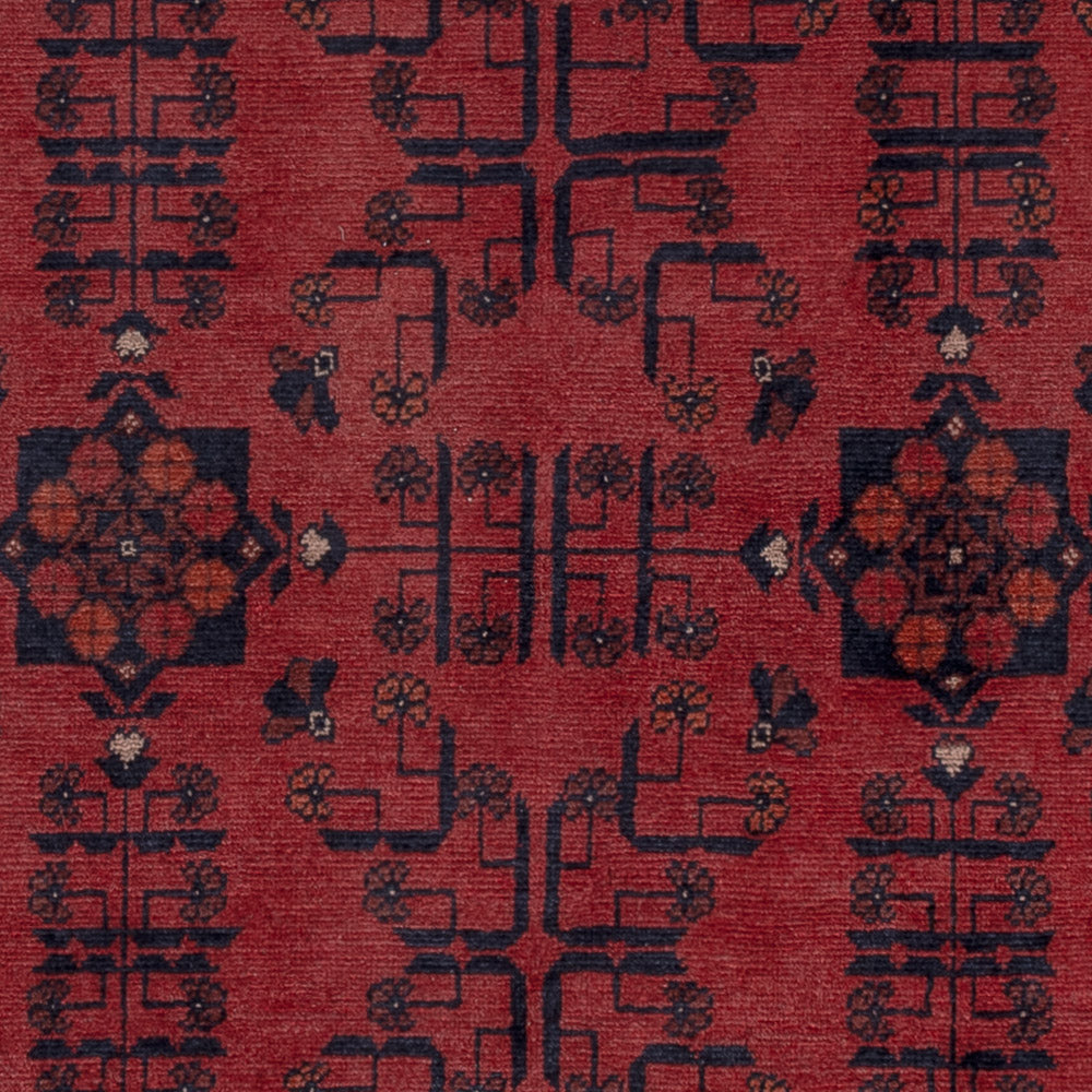Afghaans tapijt - Kunduz - 203 x 154 cm - rood