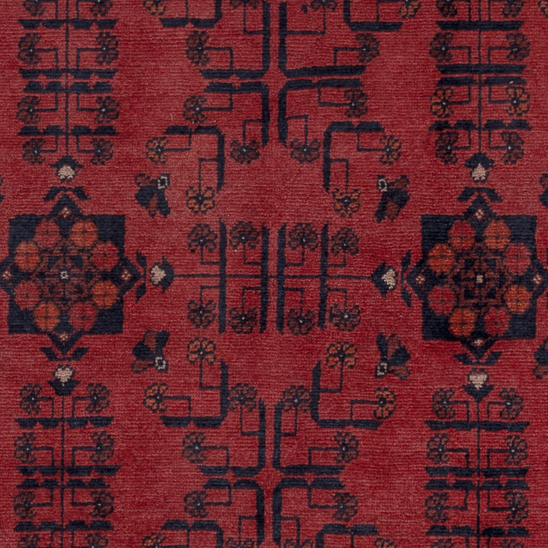 Afghaans tapijt - Kunduz - 203 x 154 cm - rood