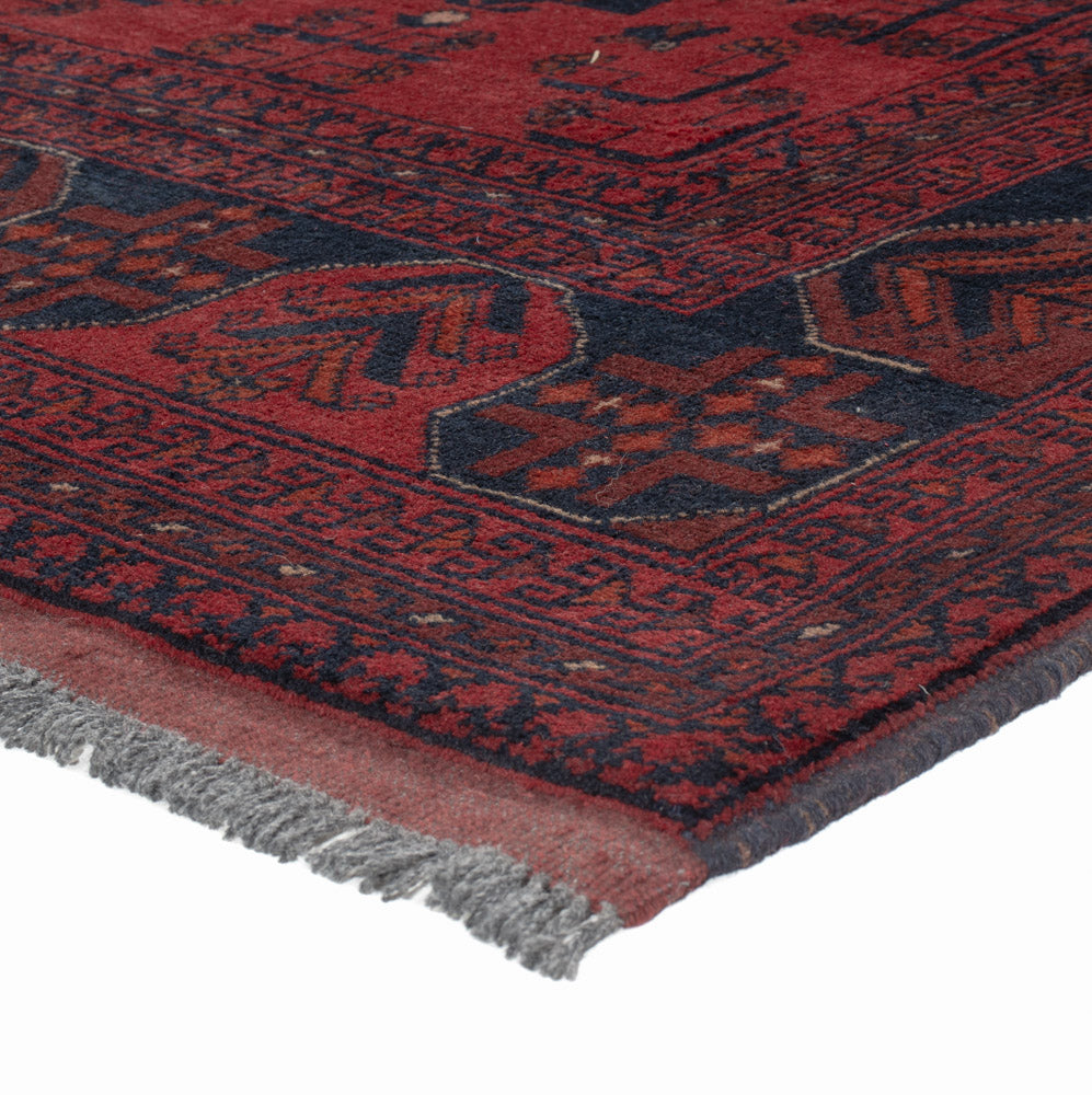 Afghaans tapijt - Kunduz - 203 x 154 cm - rood