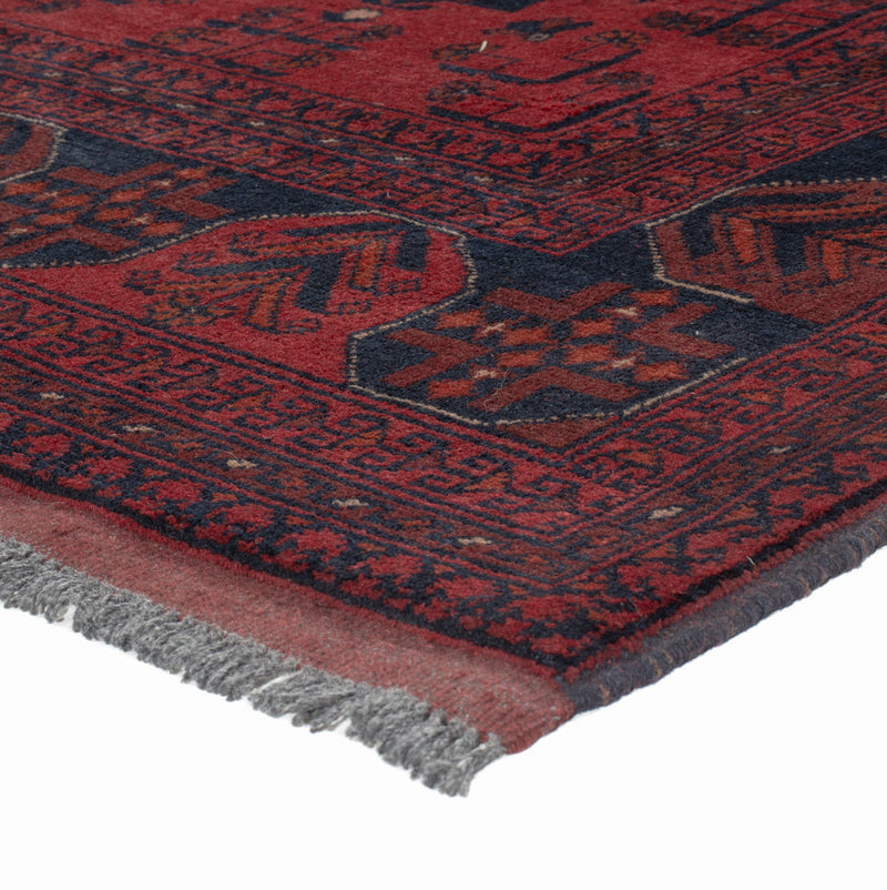 Afghaans tapijt - Kunduz - 203 x 154 cm - rood