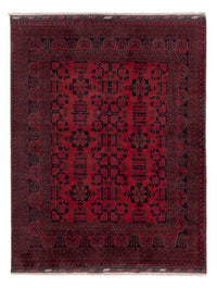 Afghaans tapijt - Kunduz - 196 x 151 cm - rood