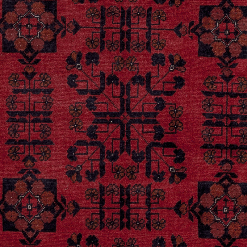 Afghaans tapijt - Kunduz - 196 x 151 cm - rood