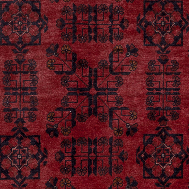 Afghaans tapijt - Kunduz - 200 x 153 cm - rood