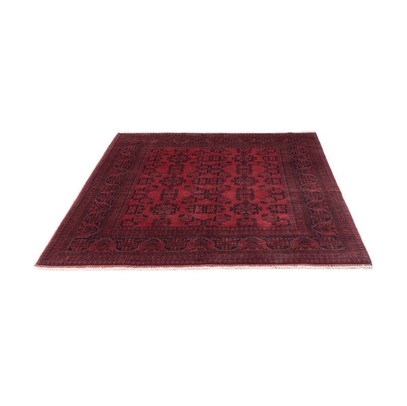 Afghaans tapijt - Kunduz - 200 x 153 cm - rood