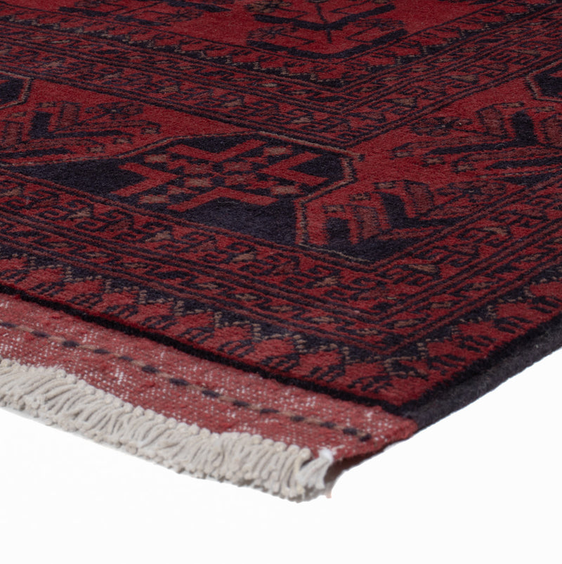 Afghaans tapijt - Kunduz - 203 x 151 cm - rood
