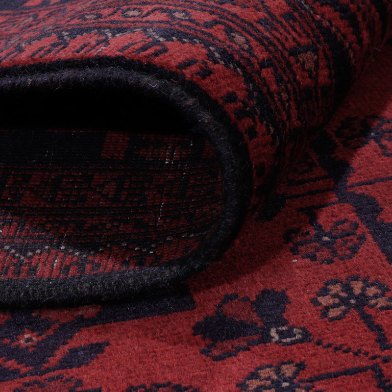 Afghaans tapijt - Kunduz - 203 x 151 cm - rood