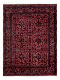 Afghaans tapijt - Kunduz - 202 x 155 cm - rood