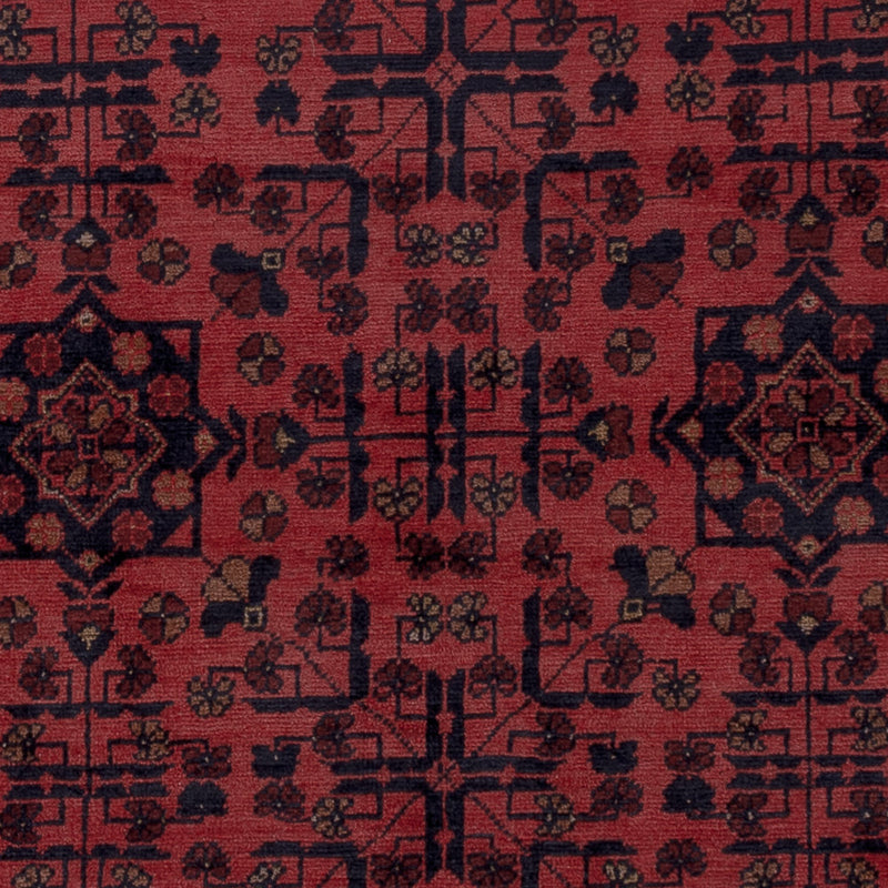 Afghaans tapijt - Kunduz - 202 x 155 cm - rood