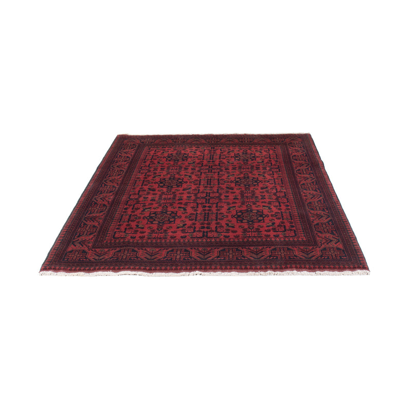 Afghaans tapijt - Kunduz - 202 x 155 cm - rood
