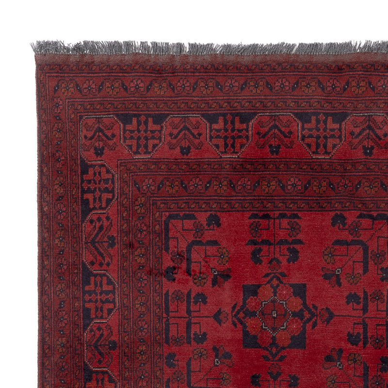 Afghaans tapijt - Kunduz - 200 x 150 cm - rood