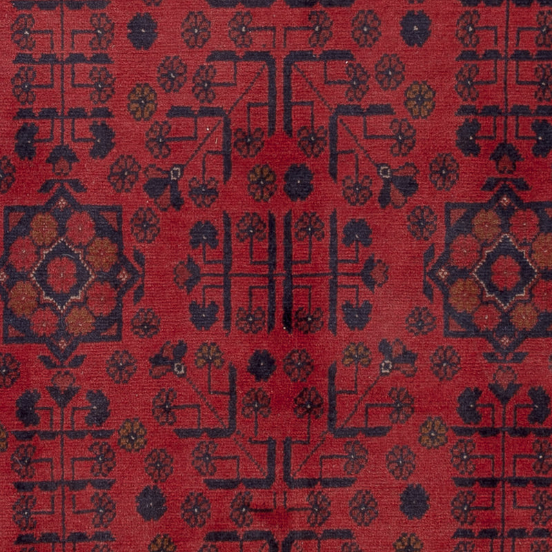 Afghaans tapijt - Kunduz - 196 x 148 cm - rood