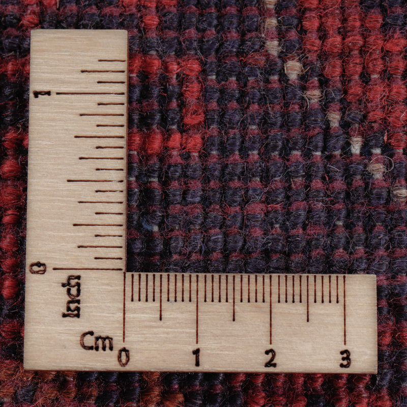 Afghaans tapijt - Kunduz - 196 x 148 cm - rood