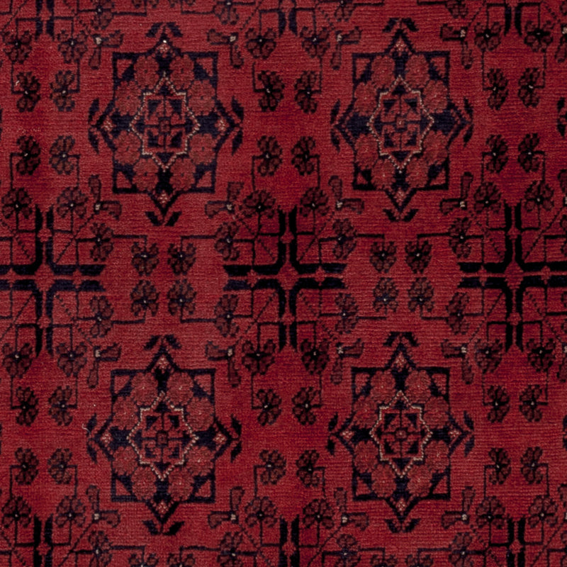 Afghaans tapijt - Kunduz - 198 x 148 cm - rood