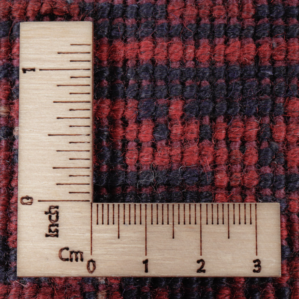 Afghaans tapijt - Kunduz - 198 x 148 cm - rood