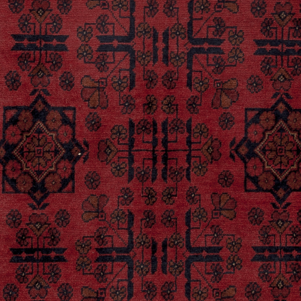 Afghaans tapijt - Kunduz - 195 x 150 cm - rood