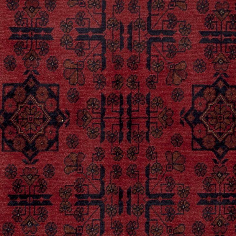 Afghaans tapijt - Kunduz - 195 x 150 cm - rood