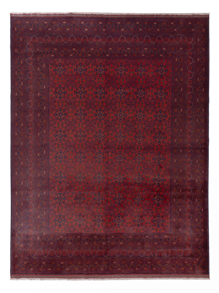 Afghaans tapijt - Kunduz - 339 x 252 cm - rood