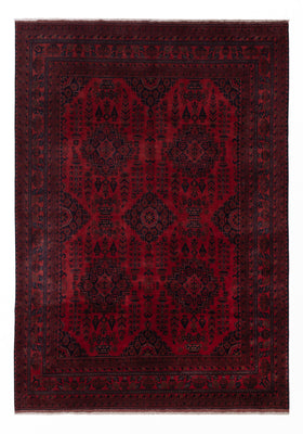 Afghan Teppich - Kunduz - 361 x 251 cm - rot