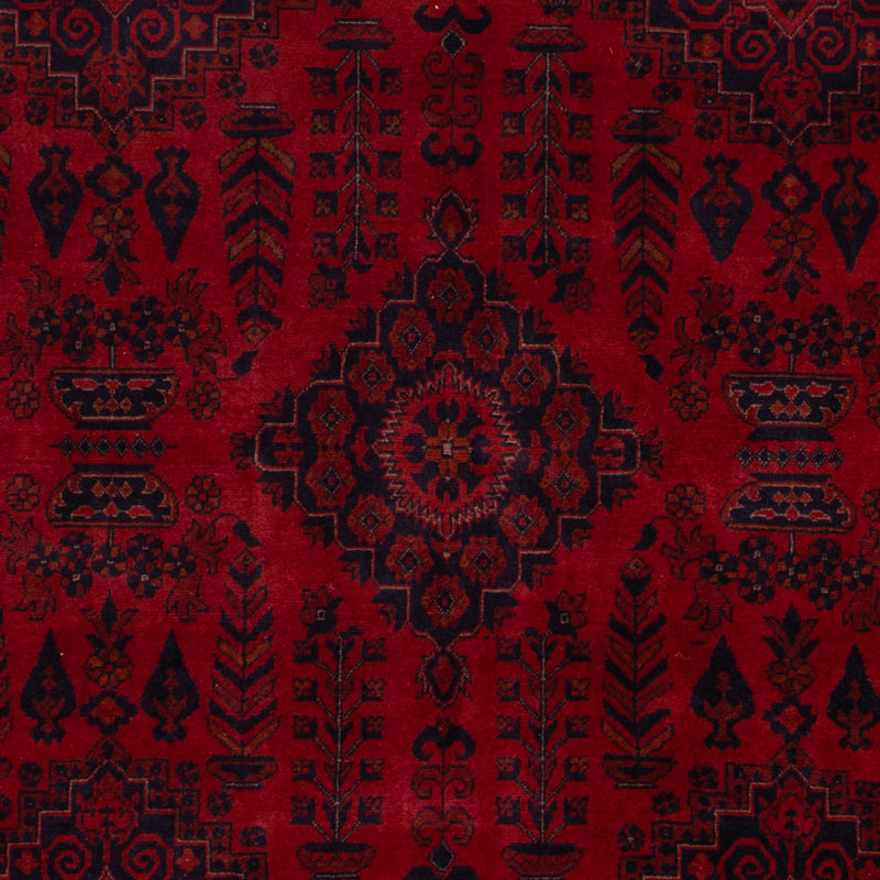 Afghan Teppich - Kunduz - 361 x 251 cm - rot