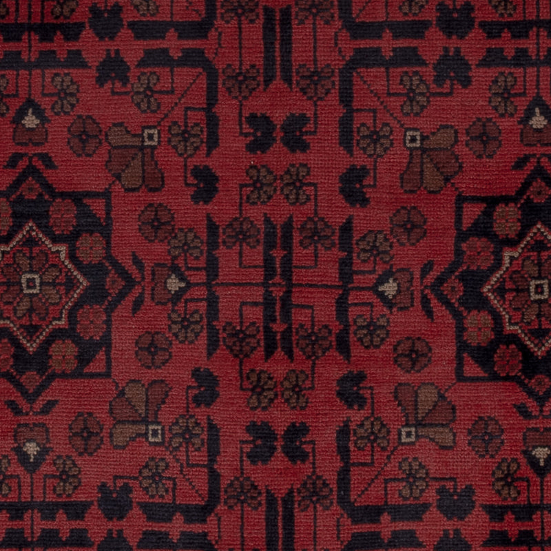 Afghaans tapijt - Kunduz - 193 x 150 cm - rood