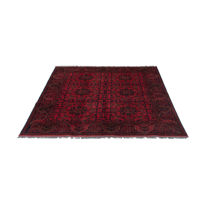 Afghaans tapijt - Kunduz - 193 x 150 cm - rood