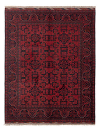 Afghaans tapijt - Kunduz - 191 x 155 cm - rood