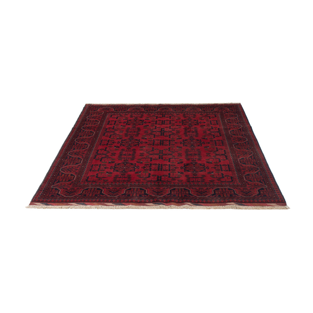 Afghaans tapijt - Kunduz - 191 x 155 cm - rood