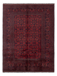 Afghaans tapijt - Kunduz - 197 x 151 cm - rood