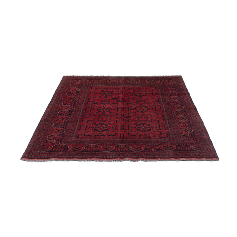 Afghaans tapijt - Kunduz - 197 x 151 cm - rood