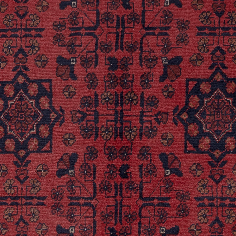 Afghaans tapijt - Kunduz - 196 x 151 cm - rood