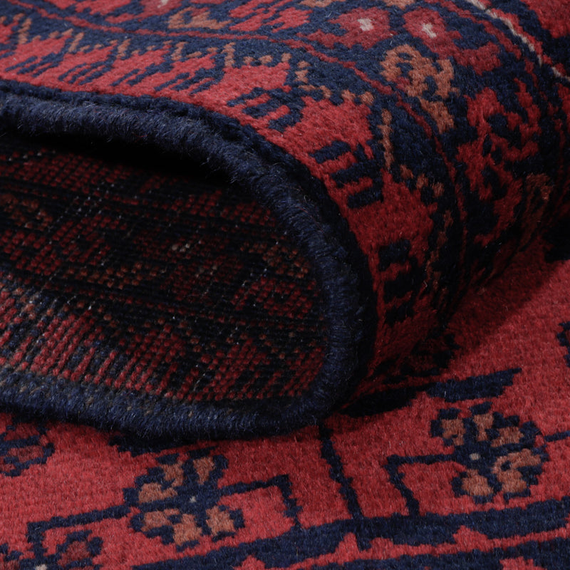 Afghaans tapijt - Kunduz - 196 x 151 cm - rood