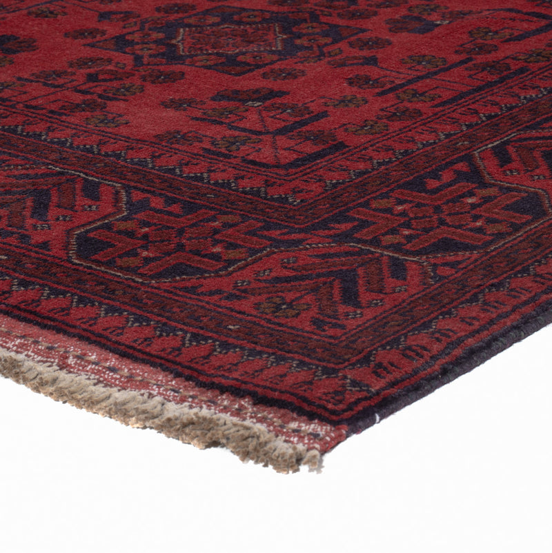 Afghaans tapijt - Kunduz - 203 x 152 cm - rood
