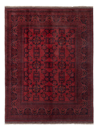 Afghaans tapijt - Kunduz - 196 x 150 cm - rood