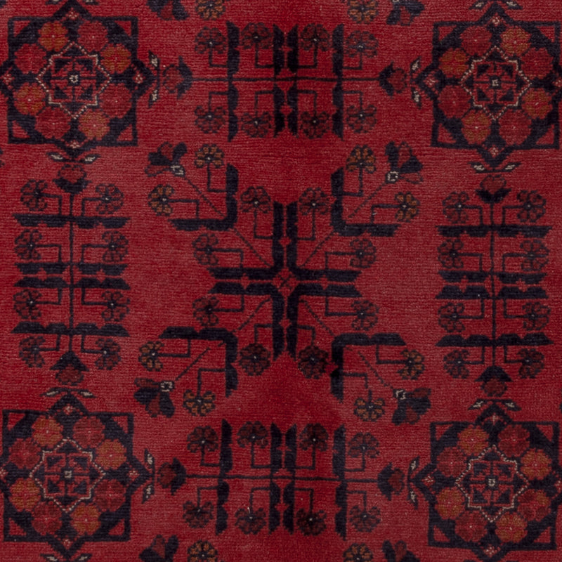 Afghaans tapijt - Kunduz - 196 x 150 cm - rood