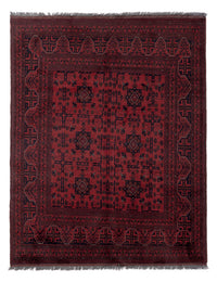 Afghaans tapijt - Kunduz - 191 x 151 cm - rood