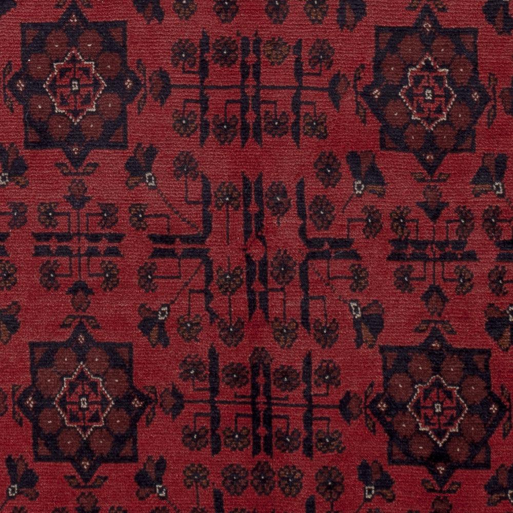 Afghaans tapijt - Kunduz - 191 x 151 cm - rood
