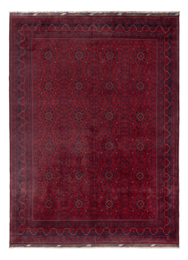 Afghaans tapijt - Kunduz - 337 x 250 cm - rood
