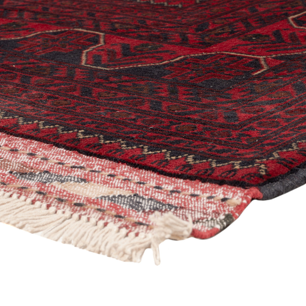 Afghaans tapijt - Kunduz - 350 x 251 cm - rood