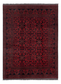 Afghaans tapijt - Kunduz - 194 x 148 cm - rood