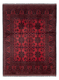 Afghaans tapijt - Kunduz - 200 x 153 cm - rood