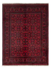 Afghaans tapijt - Kunduz - 198 x 150 cm - rood