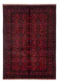 Afghaans tapijt - Kunduz - 207 x 148 cm - rood