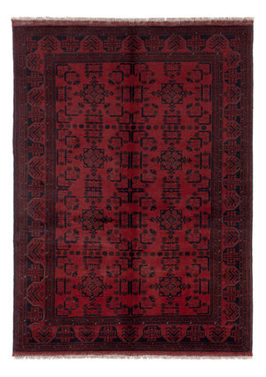 Afghaans tapijt - Kunduz - 207 x 148 cm - rood