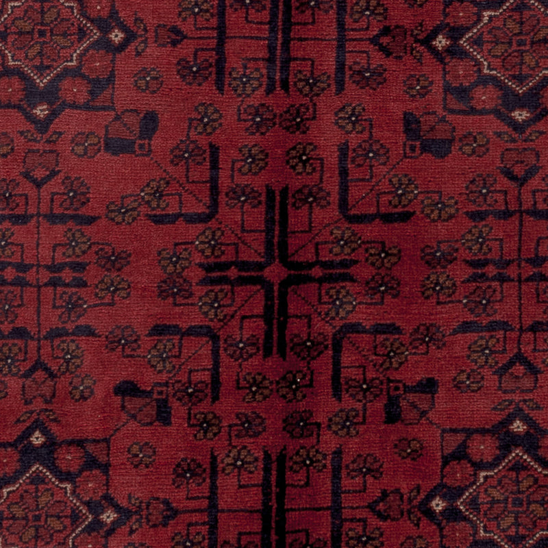 Afghaans tapijt - Kunduz - 199 x 154 cm - rood
