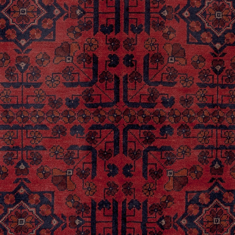 Afghaans tapijt - Kunduz - 196 x 149 cm - rood
